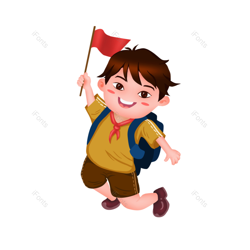 卡通图片,小男孩元素,PNG,免抠素材